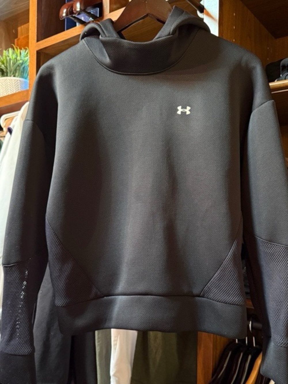 Under Armour Black Cowl Neck Pullover Sweater